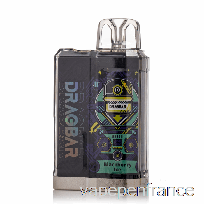 Dragbar B3500 Stylo Jetable De Vape De Glace De Mûre